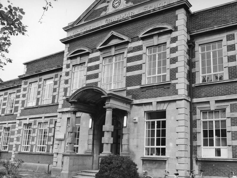 Mayfield Grammar School, North End, Portsmouth in 1980. The News P4984