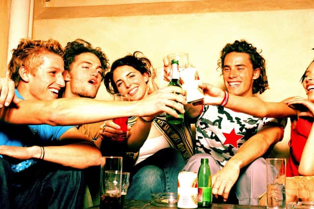 Student living in the Good Old Days (ie, before March). Pic: PA Photo
