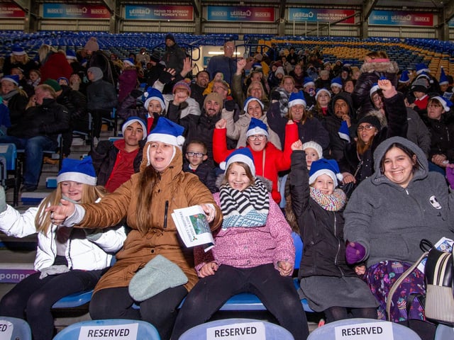 100s of visitors turned up to Fratton Park