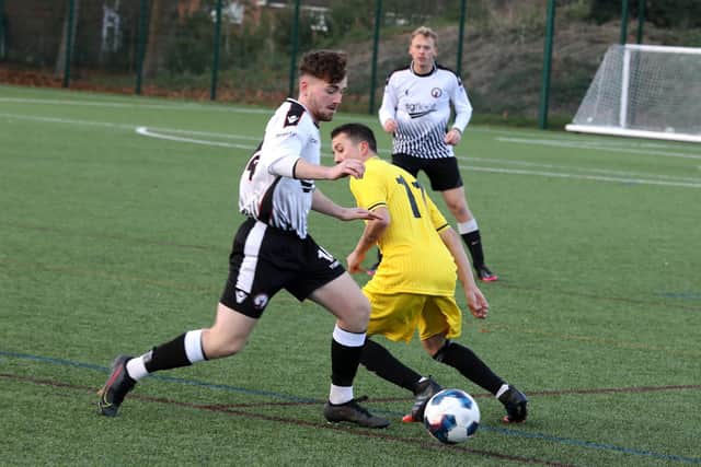 Harvest (yellow) v Whiteley, Hampshire Premier League
Picture: Sam Stephenson