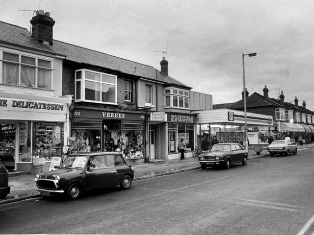 Winter Road, Southsea, in 1984. The News PP1936