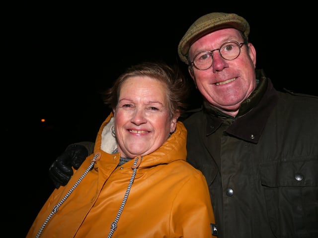 Yvonne and Charles Claridge from Milton. 
Picture: Chris Moorhouse (jpns 011123-42)