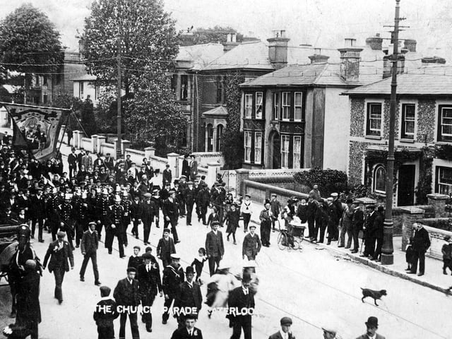 London Road, Waterlooville dated 1907.