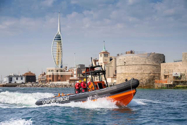 Lifeboat Crews from Gosport and Fareham Inshore Rescue Service (GAFIRS)