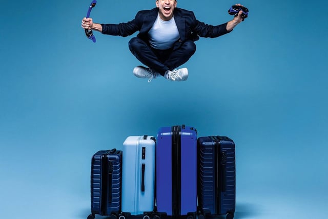 Russell Kane invites celebrity guests to pack their bags and share their travel tips, icks and inspirations