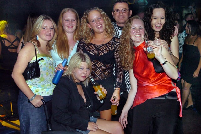Revellers having a good time at the Time & Envy nightclub, South Parade, Southsea - (044752-0103)