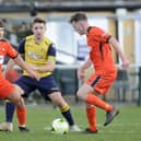 Action from AFC Portchester Reserves v Moneyfields Reserves in the Hampshire Trophy in 2019/20 - the Hampshire FA decision to waive affiliation fees for next season will save both clubs around £500 each. Picture: Ian Hargreaves