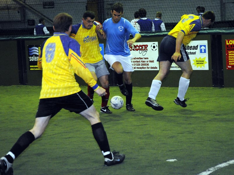 June 2008 action between Dolphin and Eaton in Anfield division one.