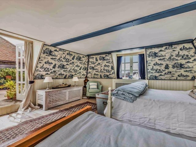 This four bedroom home in Bath Square, Old Portsmouth, is on the market for £3.25m. It is listed on Rightmove by Fry and Kent.