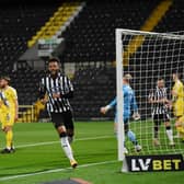 Notts County's Kyle Wootton is expected to start on the bench in the FA Trophy tie at Westleigh Park. Photo by Michael Regan/Getty Images.