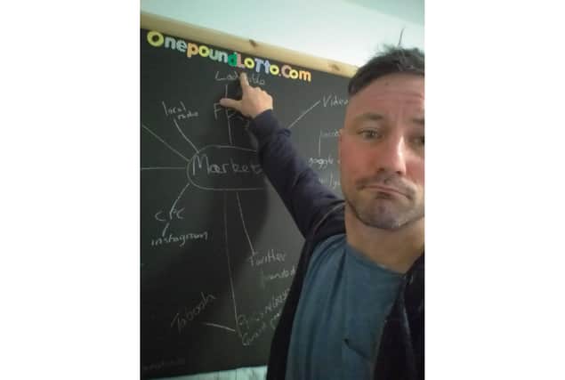 Matt Fountain, from Eastney, set up Fatt Mountain Ltd and launched website onepoundlotto.com
February 2021
Submitted to The News, Portsmouth