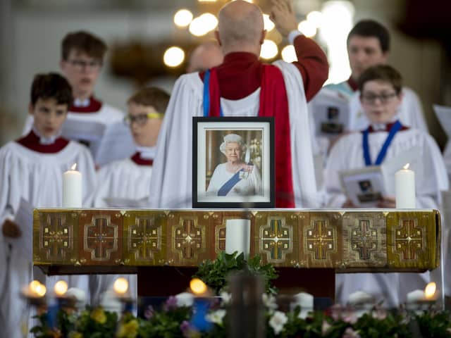 Portsmouth Cathedral welcomed people from across the city to take part in a Service of Commemoration and Thanksgiving for the Life of Her Late Majesty Queen Elizabeth II.