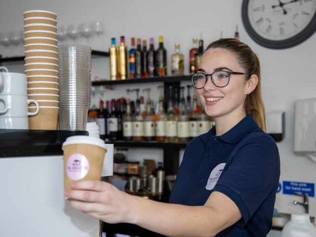 Chloe Wheeler and her family have opened a dog friendly cafe in Southsea, offering a host of dog related activities and refreshments for their owners.

Pictured - Chloe Wheeler of Hideaway Dog Cafe

Photos by Alex Shute