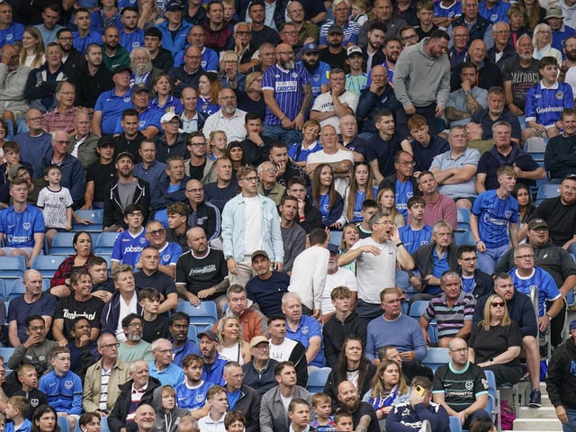 A crowd of 20,231 was inside Fratton Park for Pompey's defeat at the hands of Sunderland.