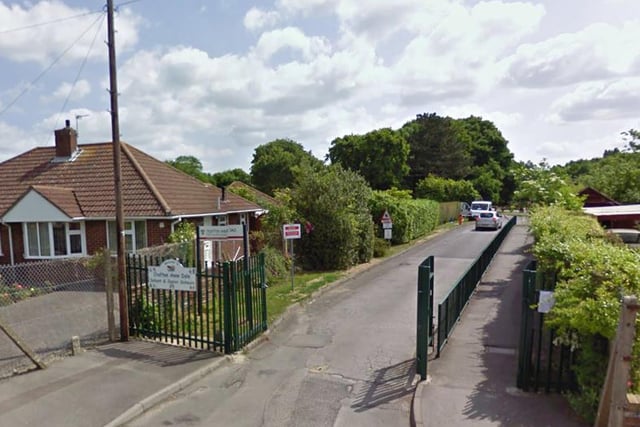 This school had 378 pupils with capacity for 360 - 105.0 per cent