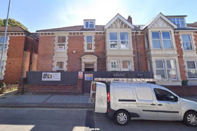 The office in Udai Court, Victoria Road North, could be turned into flats.