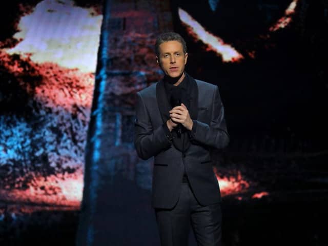 Geoff Keighley speaks onstage during The Game Awards in December 2019 (Photo: JC Olivera/Getty Images)