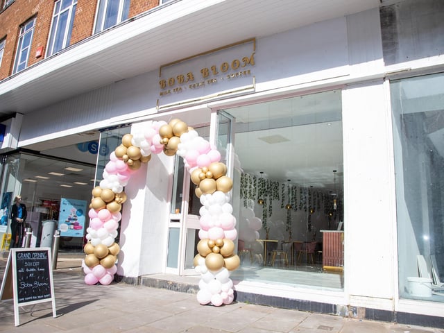 Boba Bloom has opened its latest store on Arundel Street in Portsmouth on Saturday, serving up teas and delicious looking pancackes.Pictured - Boba Blooms grand opening on Arundel StreetPhotos by Alex Shute