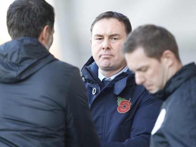 Just ask Gareth Evans - Morecambe boss Derek Adams holds a Pompey grudge. Enough said!