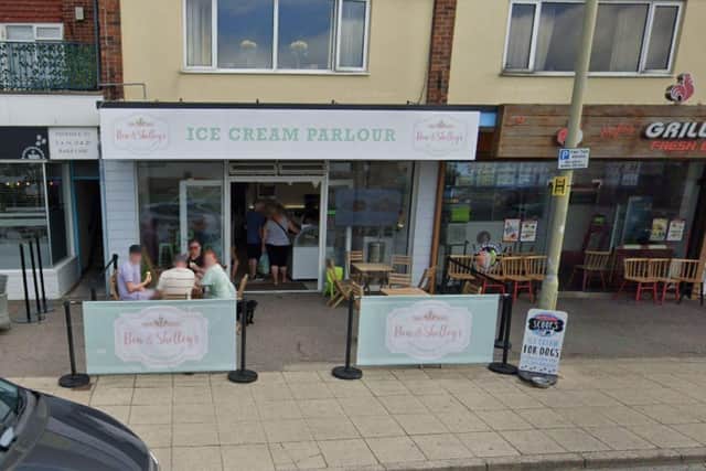 Ben & Shelley's Ice Cream Parlour, Rails Lane, Hayling Island. 