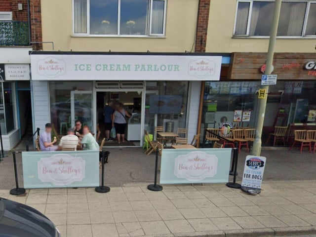 Ben & Shelley's ice cream parlour, a takeaway at 12 Rails Lane, Hayling Island was given the maximum score of five after assessment on April 19, the Food Standards Agency's website shows.