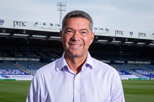 Mark Catlin is delighted with Pompey's transfer window business after the arrivals of four new players. Picture: Habibur Rahman