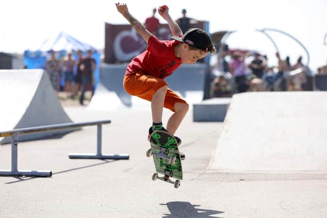Hayling Island skatejam Picture: Chris Moorhouse (jpns 170721-33)
