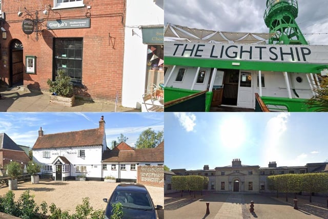 Here are some of the most glamorous places to eat in Hampshire.