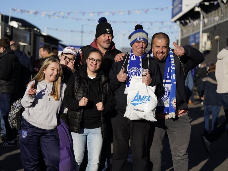 Many Pompey fans were at their defiant best against Blackpool - here's what our photographer Jason Brown captured of the day's events at Fratton Park.