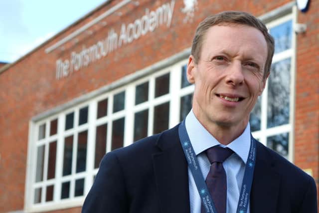 In his day job: "We know how important it is to help close gaps in literacy and language development" says Daniel Botting, Principal at The Portsmouth Academy.