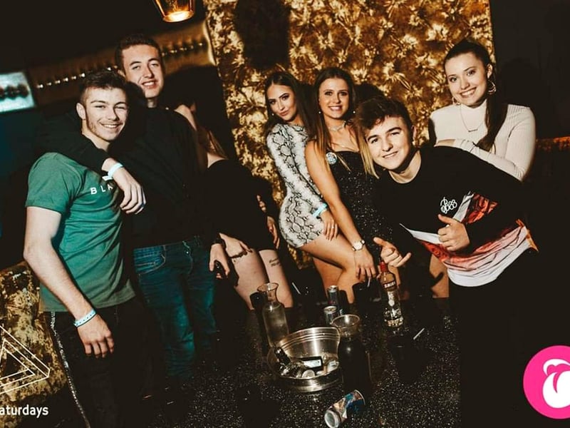 Clubbers at Face on the floor in Pryzm in 2019.