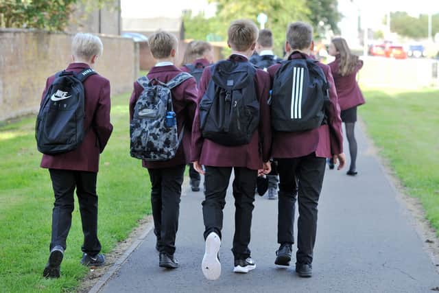 The school streets scheme aims to encourage children to walk to school