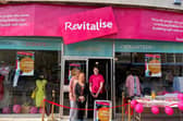 Retail development manager Julie O'Neill, shop manager Sallie-Ann Fard and assistant manager Callum Long.