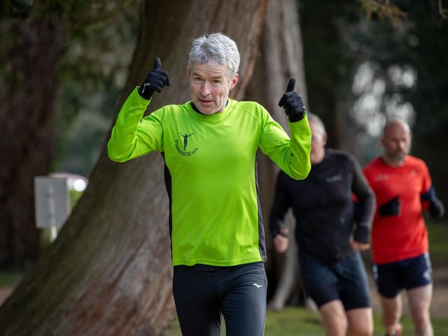 Competitors in Saturday morning's Havant parkrun at Staunton Country Park. Picture: Alex Shute