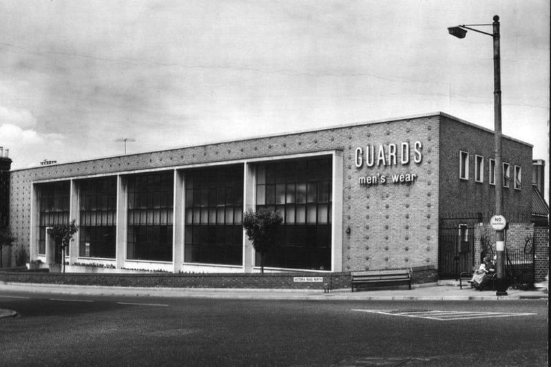 The Guards clothing factory at Fratton Bridge, Portsmouth