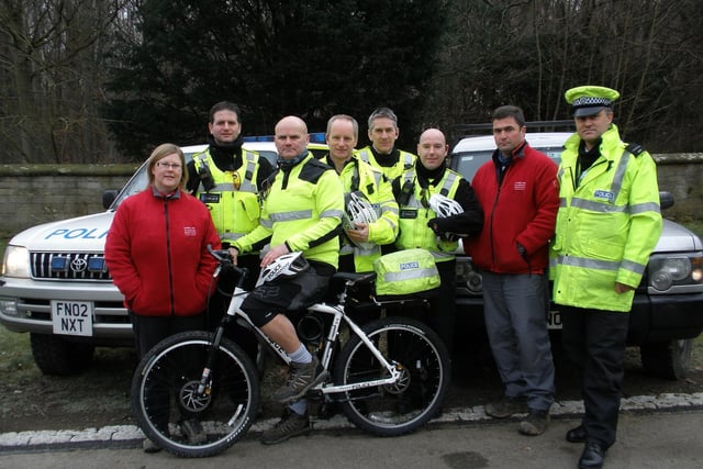 Police and national park rangers mounted a joint operation to encourage 4x4 drivers and trail bikers to act responsibly in the Peak District National Park in 2009