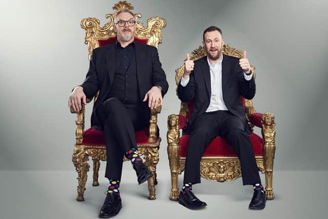 Taskmaster hosts, Greg Davies and Alex Horne