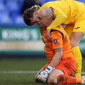 Steve Mowthorpe pictured during Chichester's FA Cup second round tie at Tranmere in December 2019. Picture: Lewis Storey/Getty Images