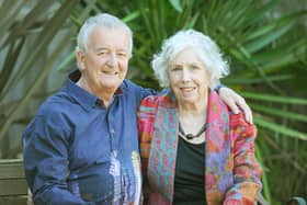 Martin Hodgkinson and his wife Lee, from Waterlooville, are celebrating their Golden Wedding Anniversary. Picture: Sarah Standing (190321-2508)