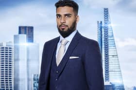 Sohail Chowdhary, one of the new candidates for this year's BBC One contest, The Apprentice Picture: Ray Burmiston/BBC