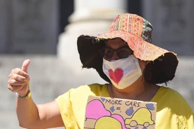 Pictured:  Extinction Rebellion protestors at Portsmouth's Guildhall Square 
© Simon Czapp/Solent News & Photo Agency