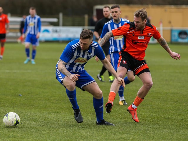 Portchester's Liam Robinson v Shaftesbury. Picture by Nathan Lipsham