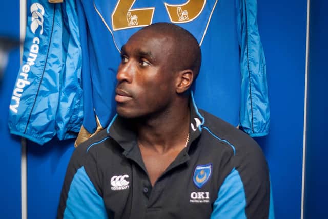 Sol Campbell arrived at Fratton Park in August 2006 and during his three seasons won the FA Cup and twice finished in the Premier League's top nine. Picture: Habibur Rahman