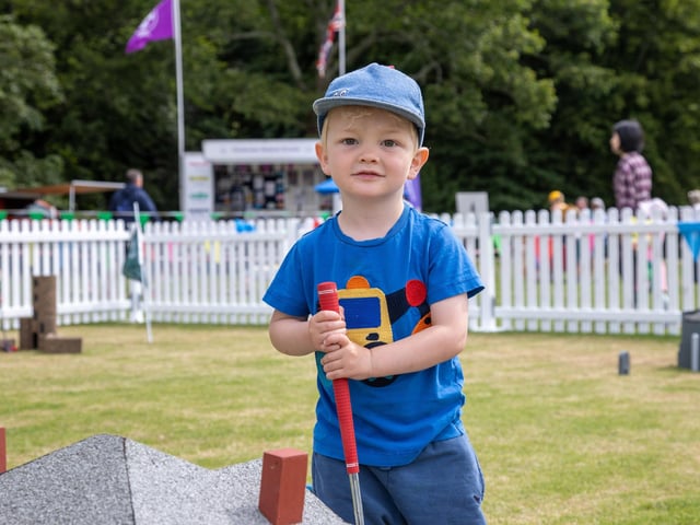 Stansted Park opened its doors for its Summer Festival this weekend, with re-enactments, vintage vehicles, archery, horse displays and lots of fun for the family.Pictured - Austin Currie, 2Photos by Alex Shute