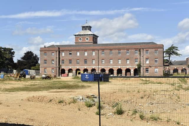 The flats plan for Royal Haslar Hospital have been given the green light