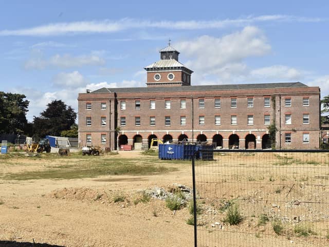The flats plan for Royal Haslar Hospital have been given the green light