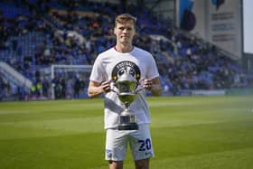 Sean Raggett has been named as The News/Sport Mail's Player of the Season for 2021-22. Picture: Jason Brown/ProSportsImages