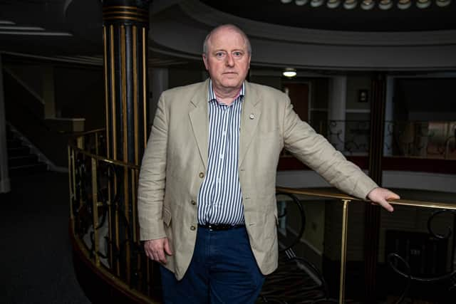 Falkland veteran, Ian Millen of Veterans Outreach Support at Royal Maritime Club, Queen Street, Portsea, Portsmouth on 29 March 2022

Picture: Habibur Rahman