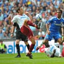Michael Brown was part of the Pompey side which lost 1-0 to Chelsea in the 2010 FA Cup final. Picture: Steve Reid