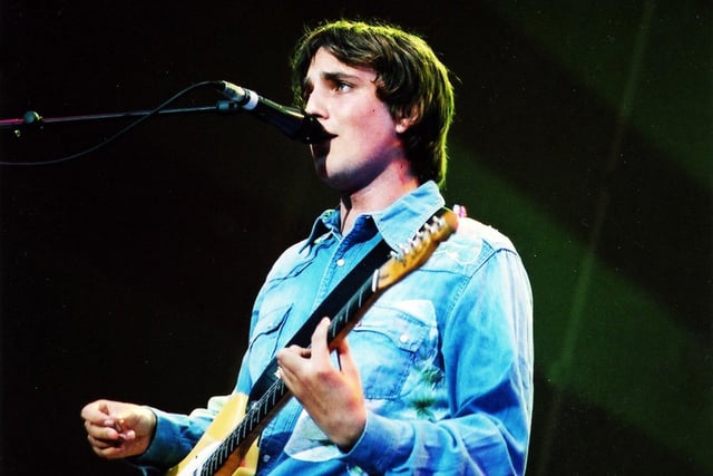 Starsailor performing at Rock Island which is now known as Isle of Wight Festival in 2002.

Picture: Paul Windsor